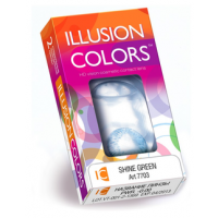 Цветные контактные линзы Illusion Colors SHINE ( 2 шт. ) Цветные контактные линзы Illusion Colors SHINE ( 2 шт. )