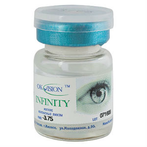 Оттеночная контактная линза Infinity ( флакон )