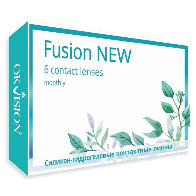 контактные линзы Fusion New (6 линз)