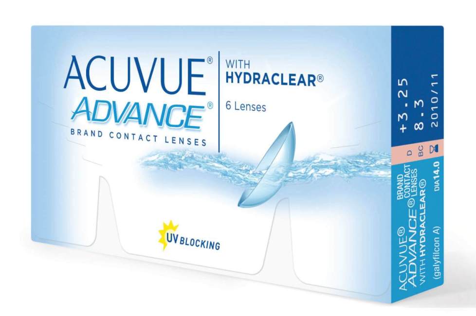 контактные линзы Acuvue Advance (6 линз)