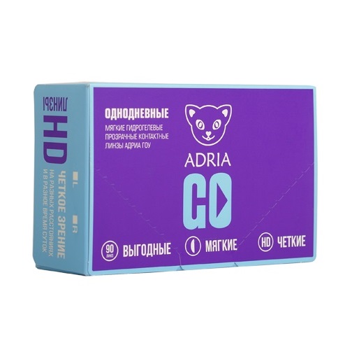 контактные линзы Adria GO (90 линз)