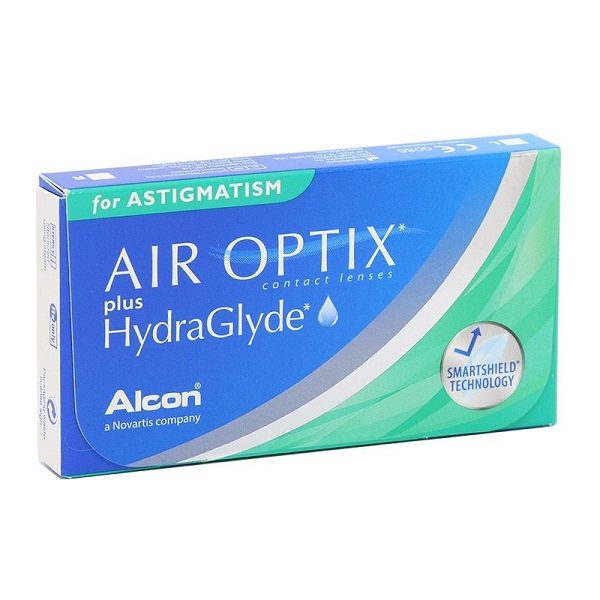торические линзы Air Optix plus Hydraglyde for Astigmatism (3шт.)