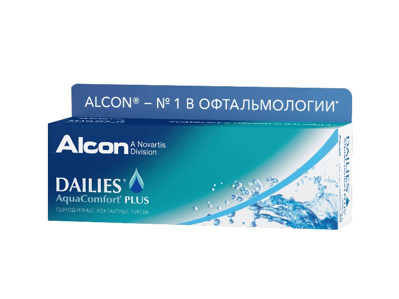 контактные линзы Dailies Aquacomfort Plus (30 линз)