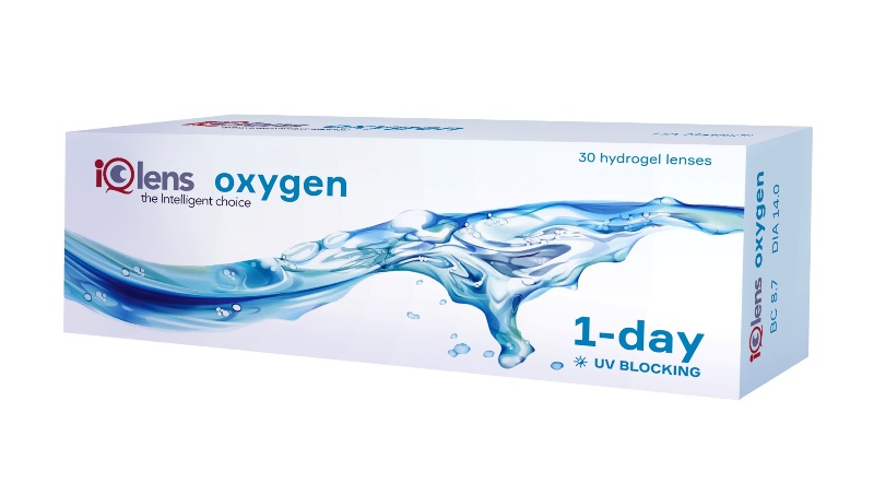 контактные линзы IQLens Oxygen 1-day (30 линз)