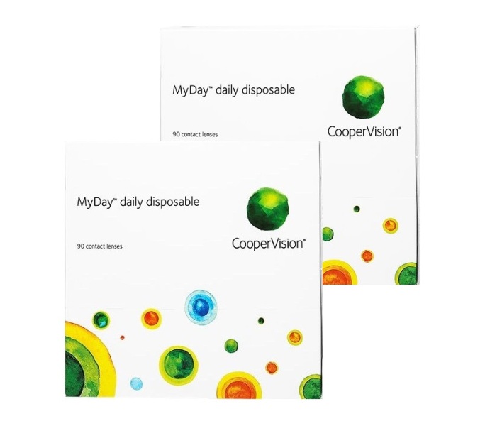 2 ��. MyDay Daily Disposable (180 ����) + �������