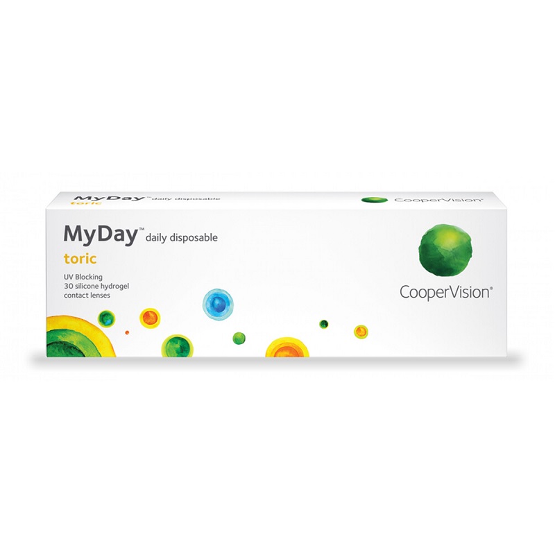 торические линзы MyDay Daily Disposable Toric (30 линз)